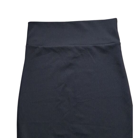 Agnes and Dora Black Knit Pencil Skirt Size Large NWT - Picture 4 of 7